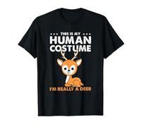 This is My Human Costume Im Really A Deer Value Graphic T-Shirt