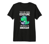 This is My Human Costume I'm Really a Dinosaur - Dino Lovers Premium T-Shirt