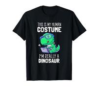 This is My Human Costume I'm Really a Dinosaur - Dino Lovers T-Shirt