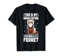This is My Human Costume I'm Really A Ferret T-Shirt