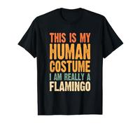 This is My Human Costume I'm Really a Flamingo Value Graphic T-Shirt