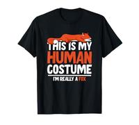 This is My Human Costume I'm Really a Fox T-Shirt