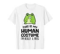 This is My Human Costume I'm Really A Frog T-Shirt