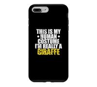 This is my Human Costume I'm Really a Giraffe Case for iPhone 7 Plus/8 Plus