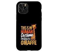 This Is My Human Costume Im Really A Giraffe Halloween Case for iPhone 11 Pro