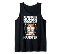 This is My Human Costume I'm Really A Hamster Tank Top