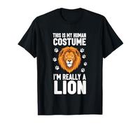This is My Human Costume I'm Really A Lion T-Shirt