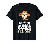 This is My Human Costume I'm Really A Monkey T-Shirt