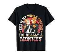This is My Human Costume I'm Really A Monkey T-Shirt