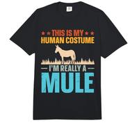This is My Human Costume - I'm Really A Mule Comfort Colors Adult Heavyweight T-Shirt