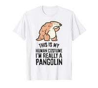 This is My Human Costume I'm Really A Pangolin T-Shirt