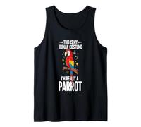 This is My Human Costume I'm Really A Parrot Tank Top