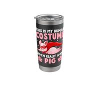 This is My Human Costume, Im Really A Pig Stainless Steel Insulated Tumbler