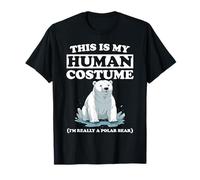 This is My Human Costume I'm Really A Polar Bear Halloween T-Shirt