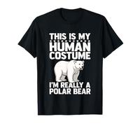 This is My Human Costume I'm Really A Polar Bear T-Shirt