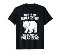 This is My Human Costume I'm Really A Polar Bear T-Shirt