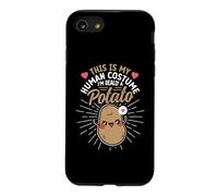 This Is My Human Costume I'm Really A Potato Funny Halloween Case for iPhone SE (2020) / 7/8