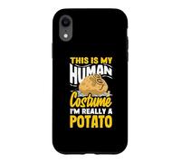This Is My Human Costume Im Really A Potato Halloween Case for iPhone XR