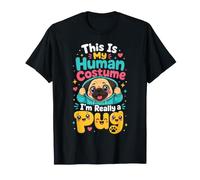 This is My Human Costume I'm Really a Pug T-Shirt