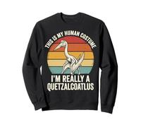 This Is My Human Costume I'm Really A Quetzalcoatlus Sweatshirt