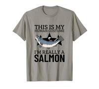 This is My Human Costume I'm Really A Salmon T-Shirt