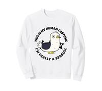 This Is My Human Costume I'm Really A Seagull Sweatshirt
