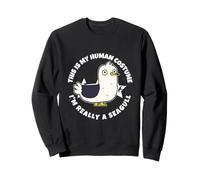 This Is My Human Costume I'm Really A Seagull Sweatshirt