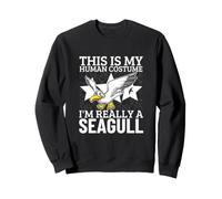 This Is My Human Costume I'm Really A Seagull Sweatshirt
