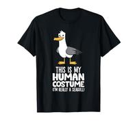 This is My Human Costume I'm Really A Seagull T-Shirt