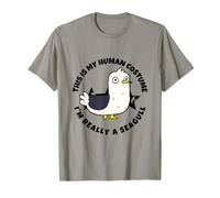 This is My Human Costume I'm Really A Seagull T-Shirt