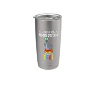 This is My Human Costume Im Really A Seal Circus Stainless Steel Insulated Tumbler
