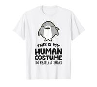 This is My Human Costume I'm Really A Shark T-Shirt
