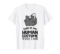 This is My Human Costume I'm Really A Skunk T-Shirt