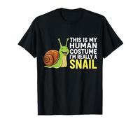 This is My Human Costume I'm Really A Snail T-Shirt