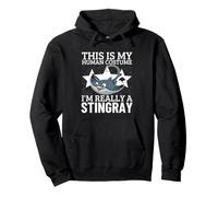 This Is My Human Costume I'm Really A Stingray Pullover Hoodie