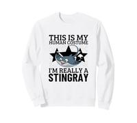 This Is My Human Costume I'm Really A Stingray Sweatshirt