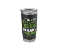 This is My Human Costume I'm Really A T-Rex Halloween Dino Stainless Steel Insulated Tumbler