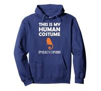 This Is My Human Costume I'm Really A Tamarin Pullover Hoodie