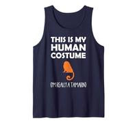 This Is My Human Costume I'm Really A Tamarin Tank Top