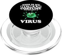 This Is My Human Costume I'm Really A Virus PopSockets PopGrip for MagSafe