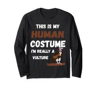 This is My Human Costume I'm Really A Vulture Bird Long Sleeve T-Shirt