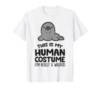 This is My Human Costume I'm Really A Walrus T-Shirt