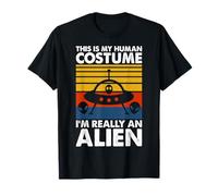This is My Human Costume Im Really an Alien Aliens are Real T-Shirt
