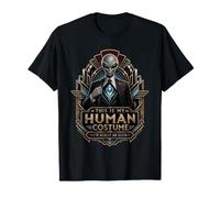 This is My Human Costume I'm Really an Alien Art Deco T-Shirt