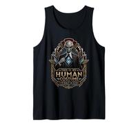 This is My Human Costume I'm Really an Alien Art Deco Tank Top