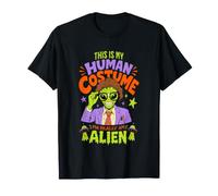 This is My Human Costume I'm Really an Alien Funny Retro T-Shirt
