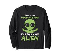 This is My Human Costume I'm Really an Alien Long Sleeve T-Shirt