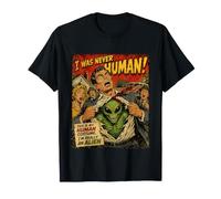 This is My Human Costume I'm Really an Alien Retro Comic T-Shirt