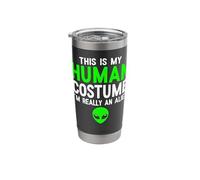 This is My Human Costume I'm Really an Alien Stainless Steel Insulated Tumbler