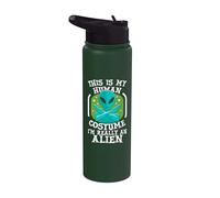 This is My Human Costume I'm Really an Alien Stainless Steel Insulated Water Bottle